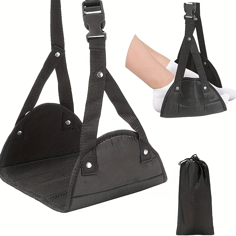 Under Desk Hammock - 1pc Travel Foot Hammock - Portable,