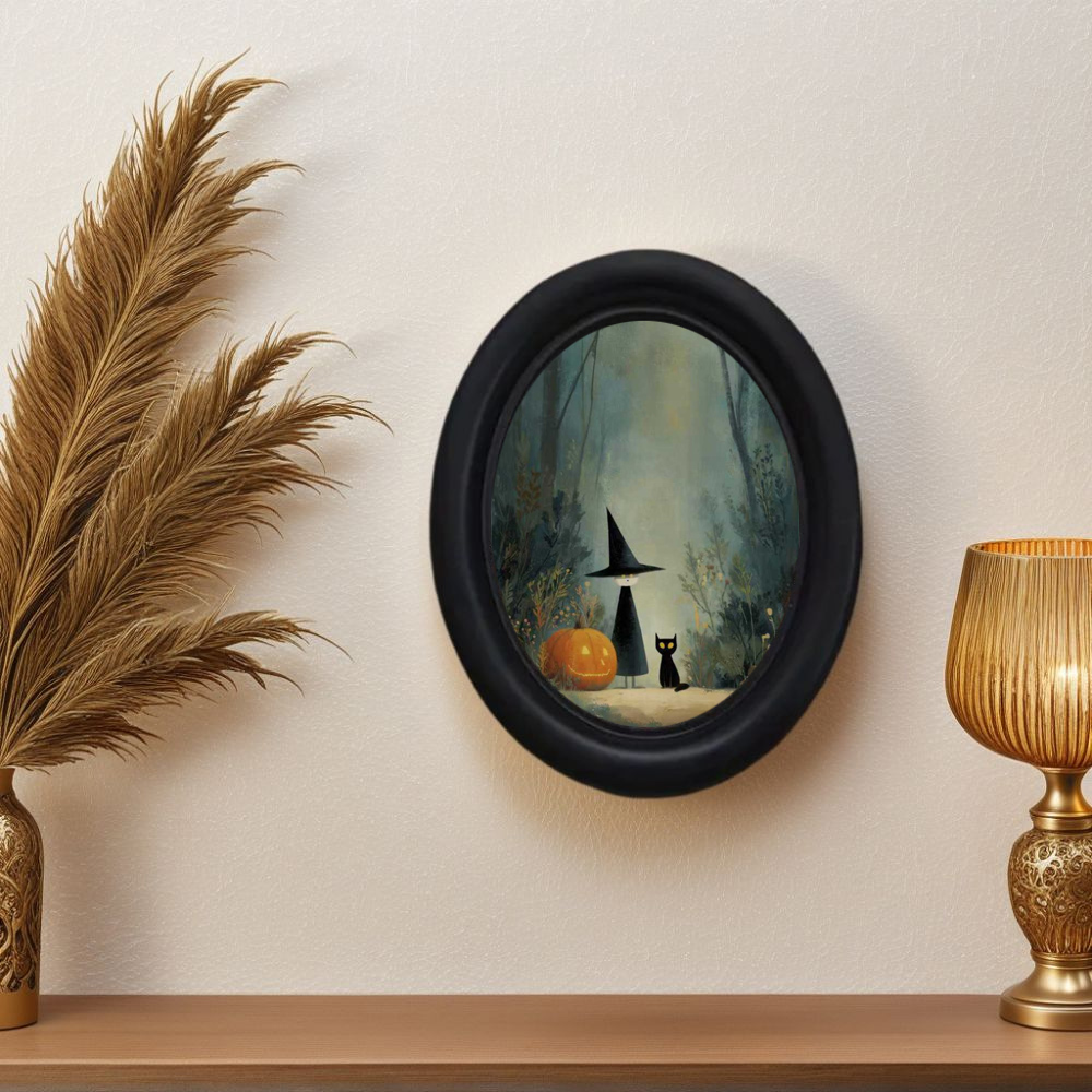 Office Furniture For Home - A 3D Vintage Halloween Witch and