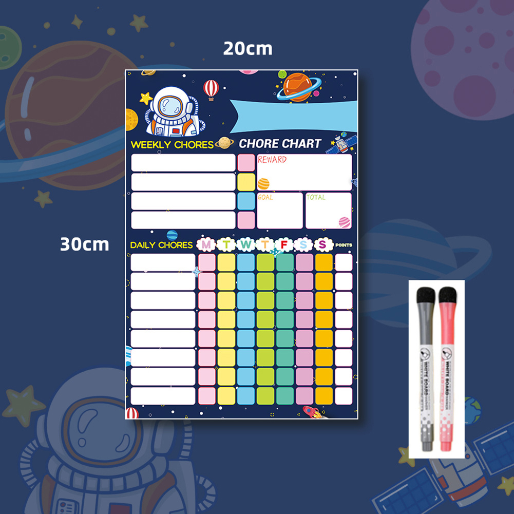 Dry Erase Weekly - Stay Organized with a Magnetic Weekly