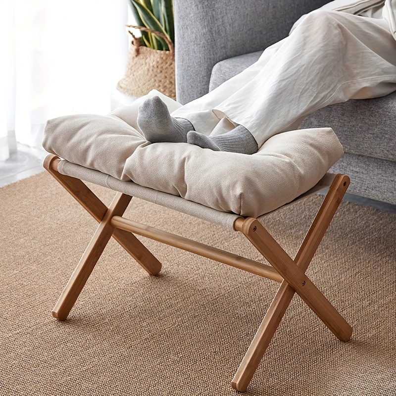 Office Furniture For Home - Bamboo Foldable Peddle with Soft Cushion