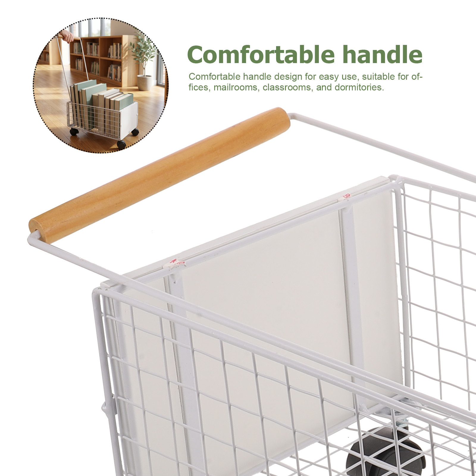 Mobile Book Cart Classroom Met - Book Cart Rolling review and price