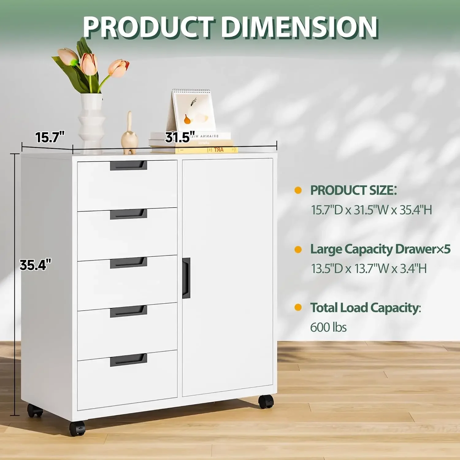 5 Drawer Storage Cabinet with  - File Cabinet Lateral review and price