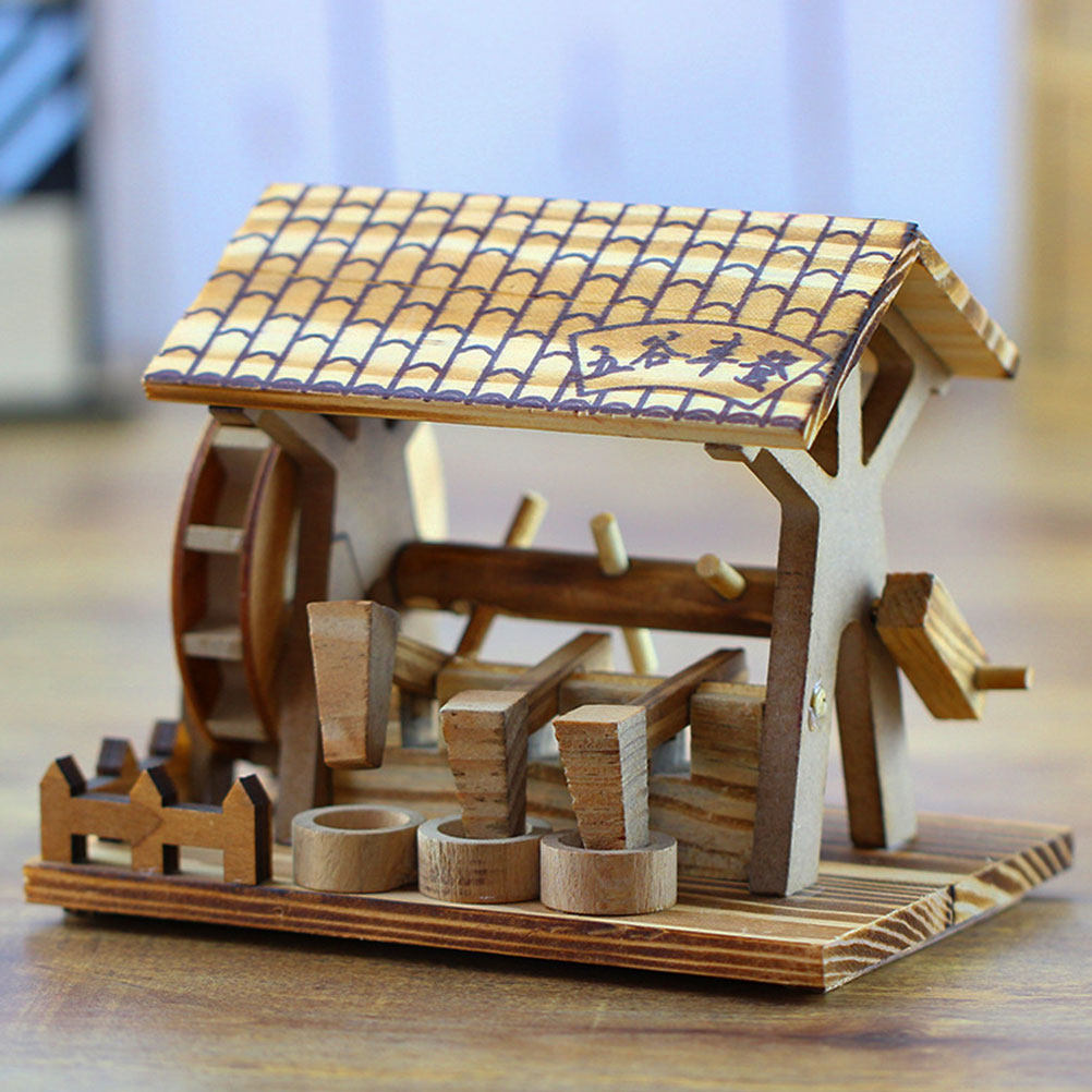Handmade Wooden Waterwheel Dec - Office Furniture Brand review and price