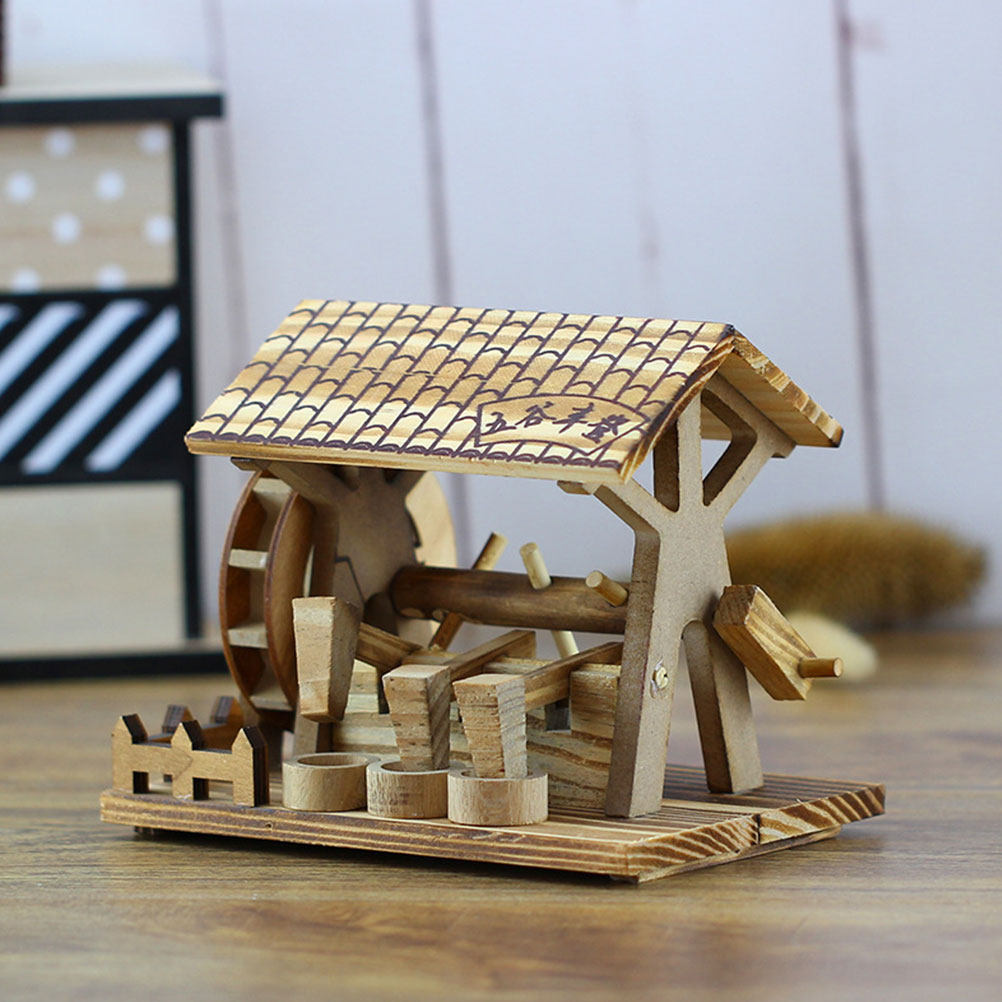 Handmade Wooden Waterwheel Dec - Office Furniture Brand review and price
