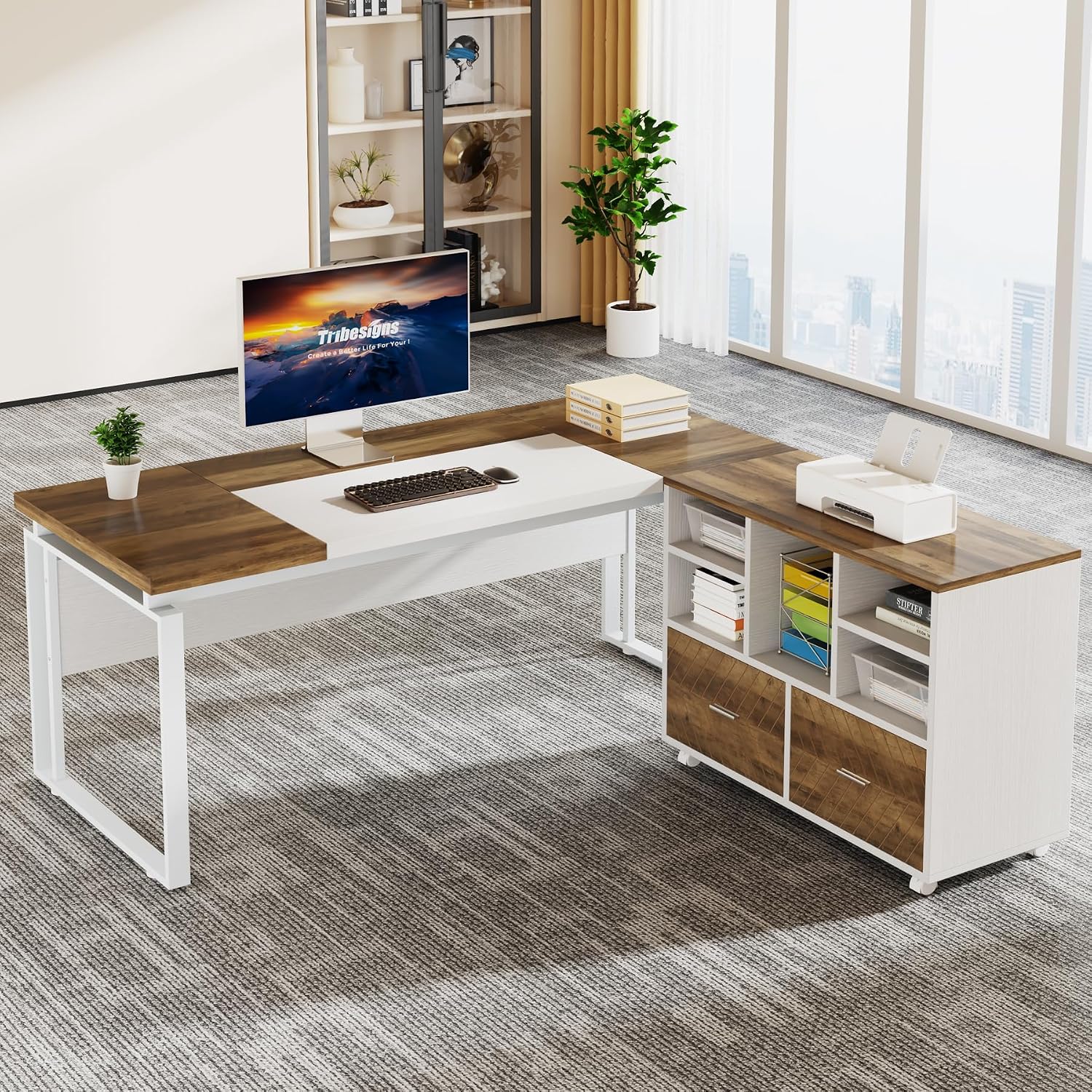 2-Drawer Wood File Cabinet, Mo - File Cabinet Lateral review and price