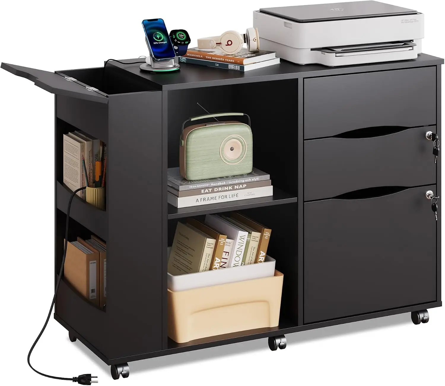File Cabinet with Lock, Printe - File Cabinet Lateral review and price