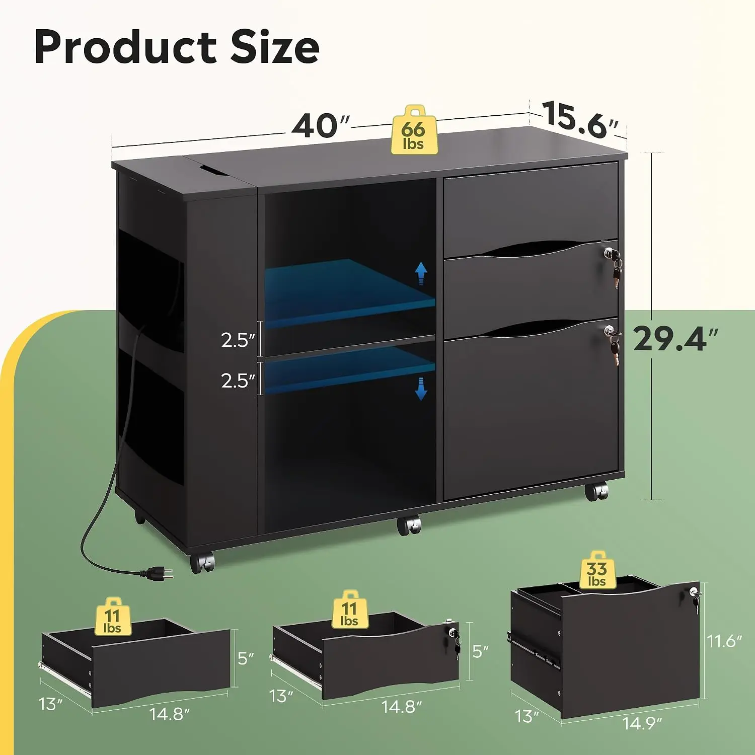 File Cabinet with Lock, Printe - File Cabinet Lateral review and price