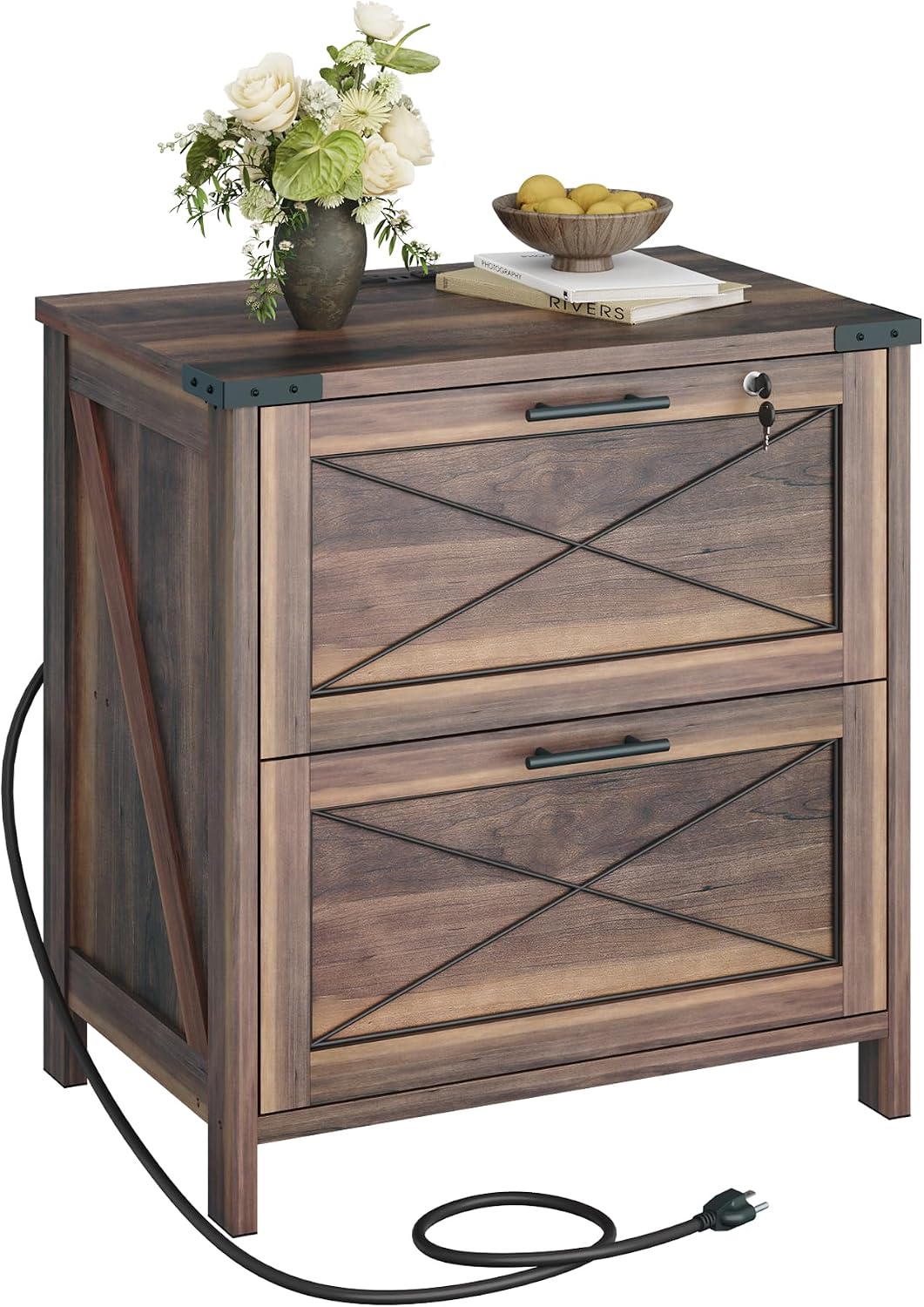 Wood Lateral File Cabinet, 2 D - File Cabinet Lateral review and price