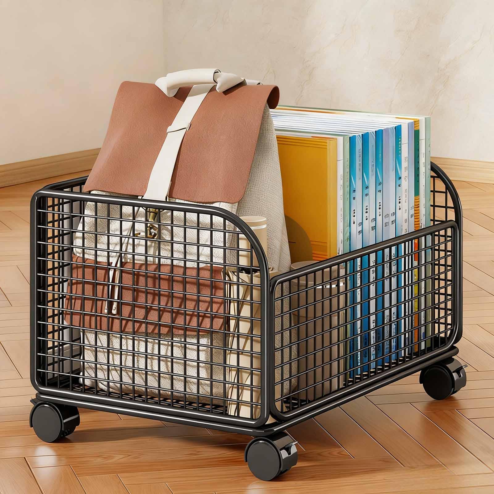 Rolling File Folder Cart,under - Book Cart Rolling review and price