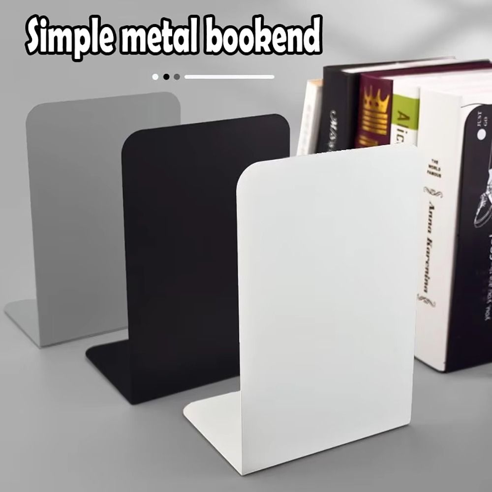 1/2Pcs L-Shaped Simple Bookend - Office Furniture Brand review and price