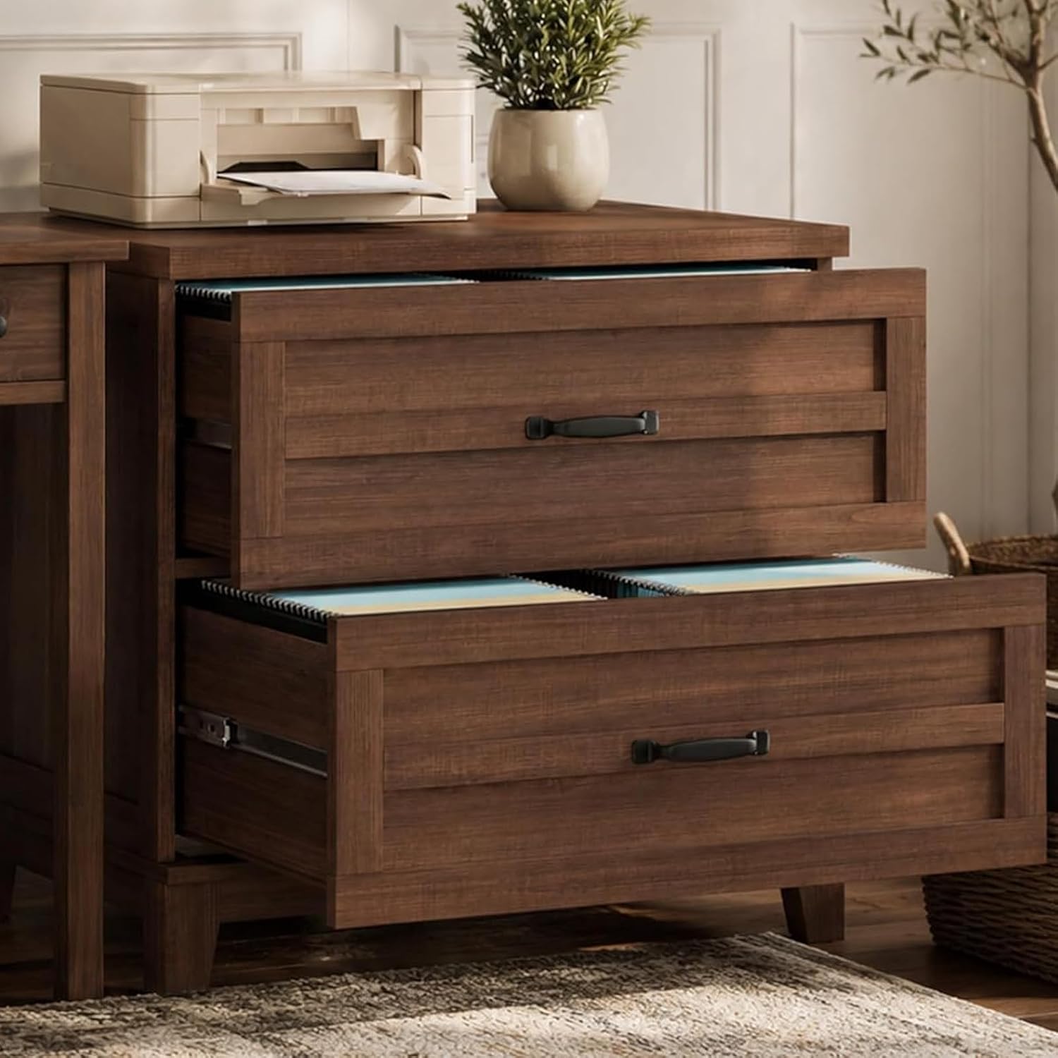 Garvee 2 Drawer Farmhouse Late - File Cabinet Lateral review and price