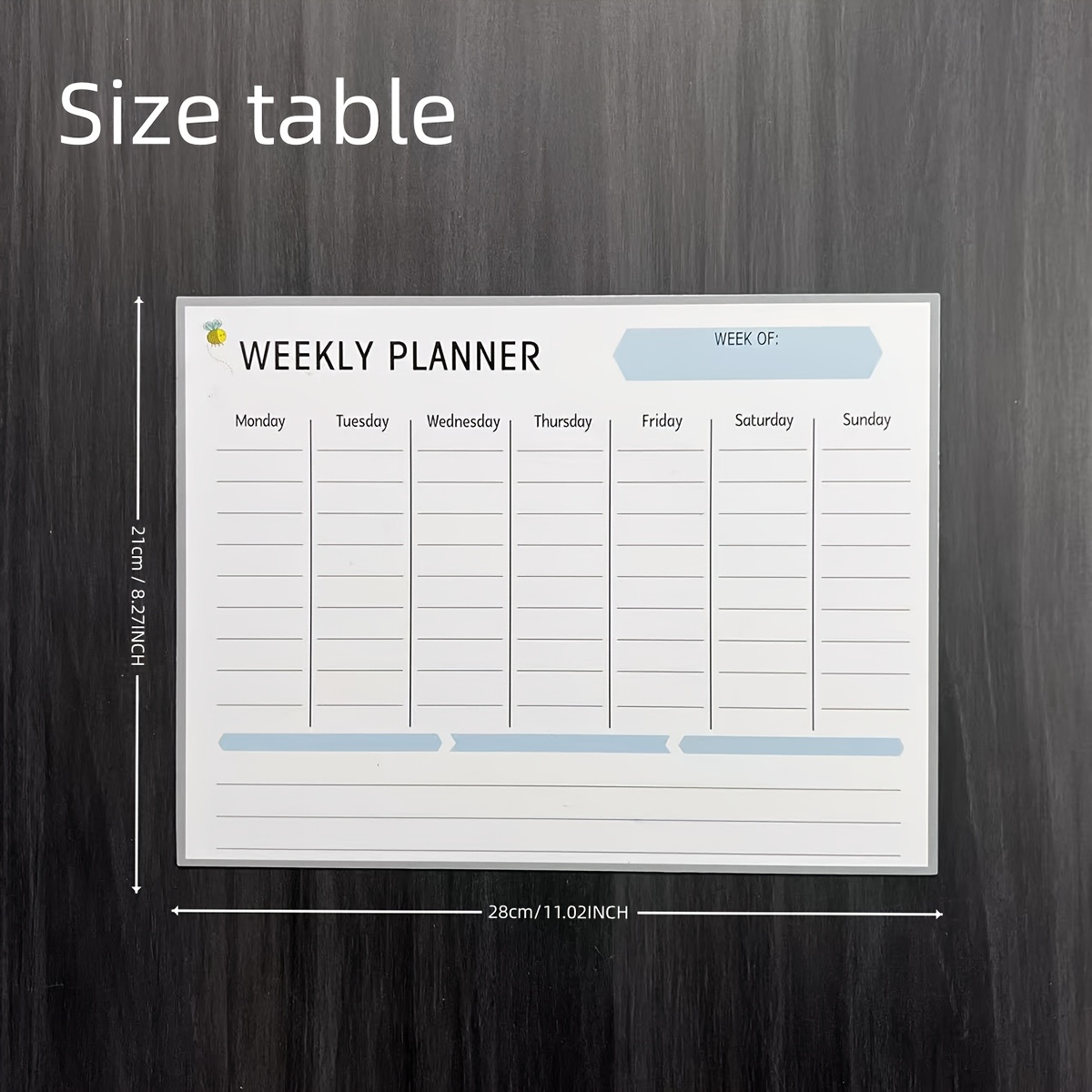 magnetic weekly planner board, - Dry Erase Weekly review and price
