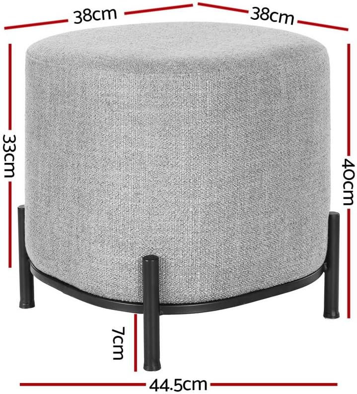 **/Ottoman, Round Footstool Lo - Office Furniture For Home review and price