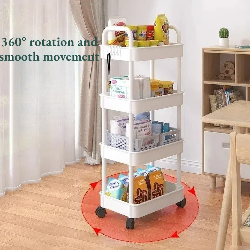 Kitchen Multi-Functional Rolli - Book Cart Rolling review and price