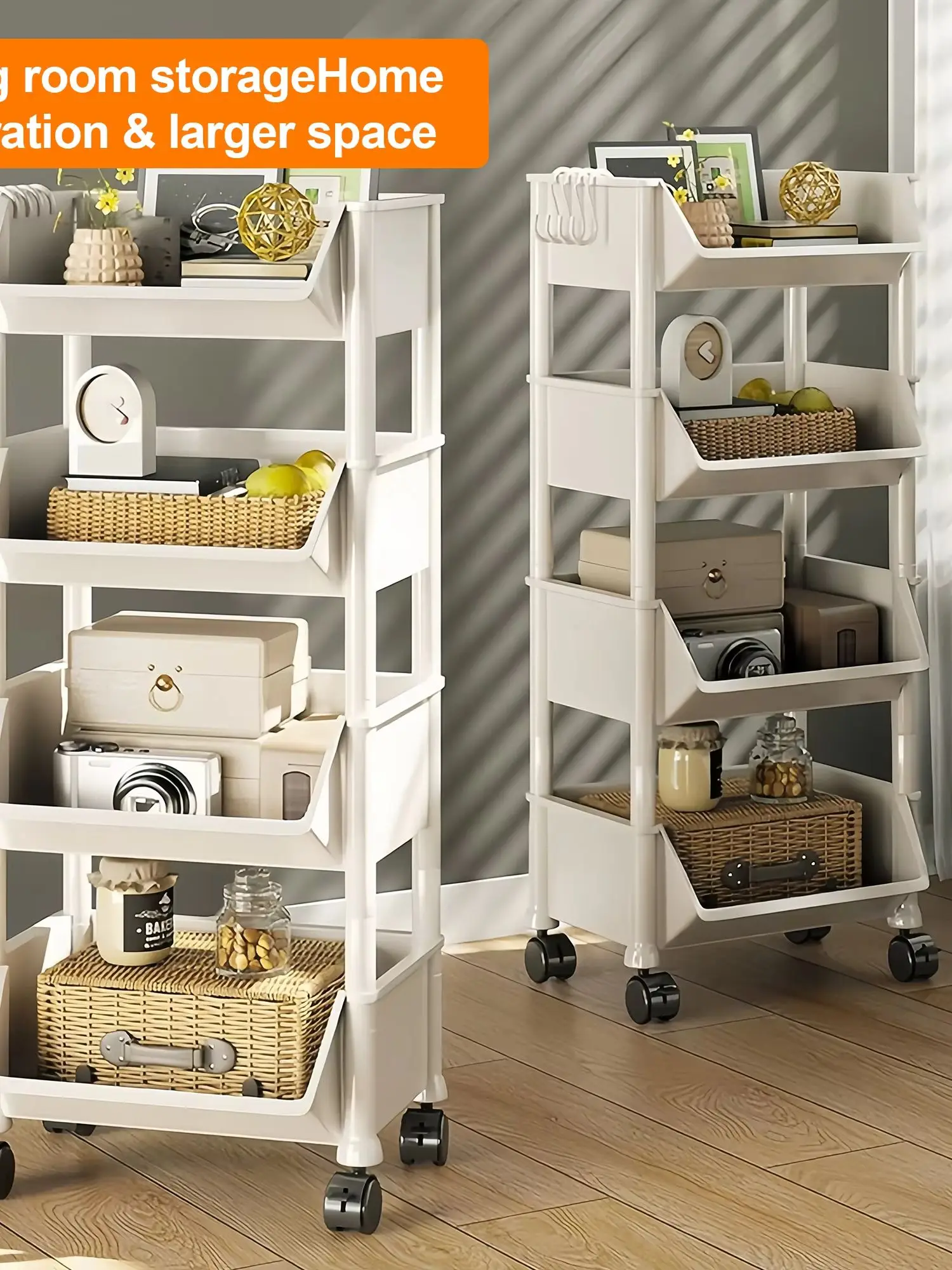 Versatile 4/5Tier Rolling Stor - Book Cart Rolling review and price