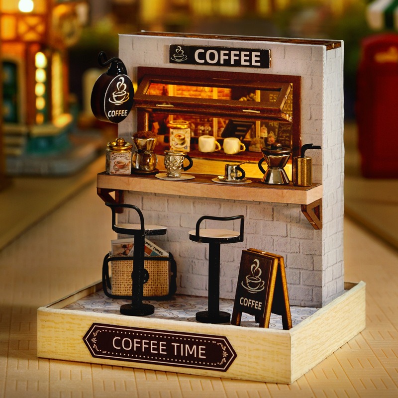 Mini Dollhouse Kit Sakura Stre - Office Furniture For Home review and price