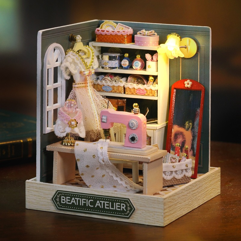 Mini Dollhouse Kit Sakura Stre - Office Furniture For Home review and price
