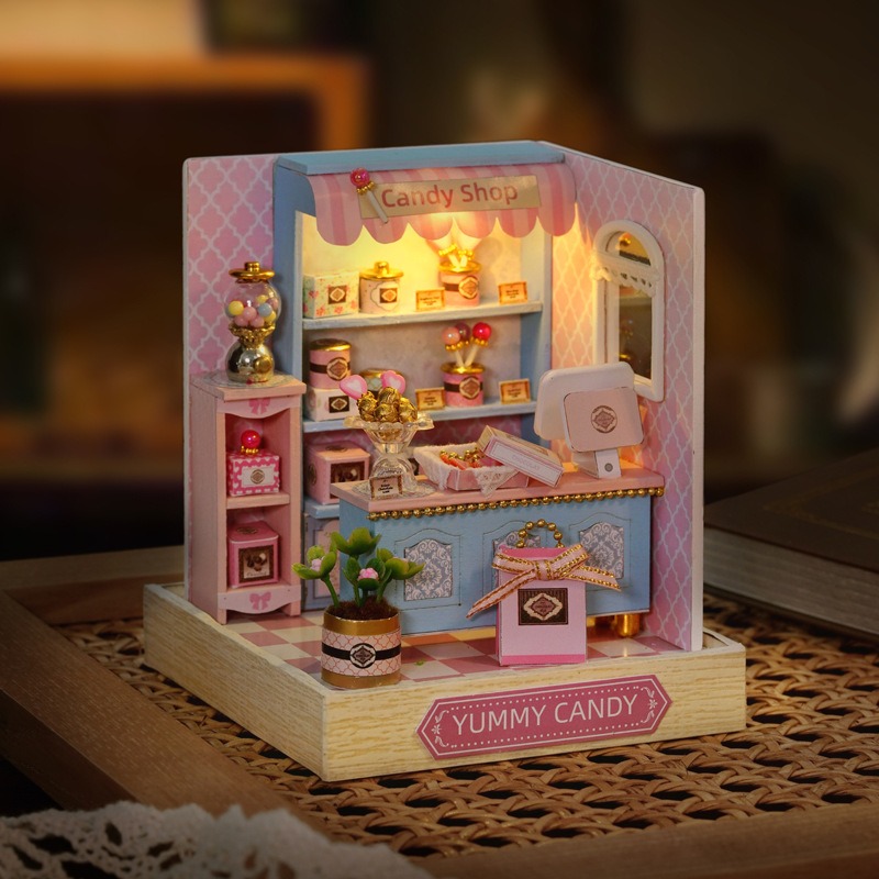 Mini Dollhouse Kit Sakura Stre - Office Furniture For Home review and price