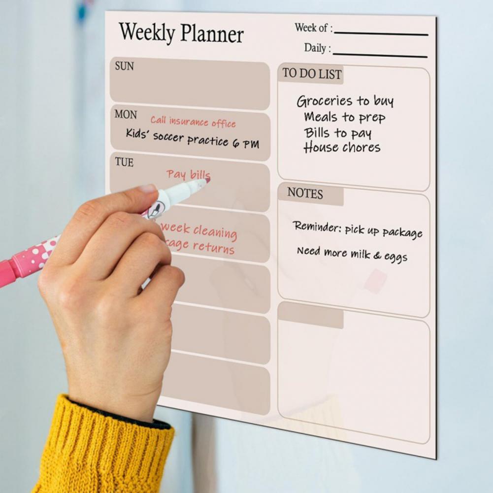 Magnetic Dry Erase Calendar Ma - Dry Erase Weekly review and price