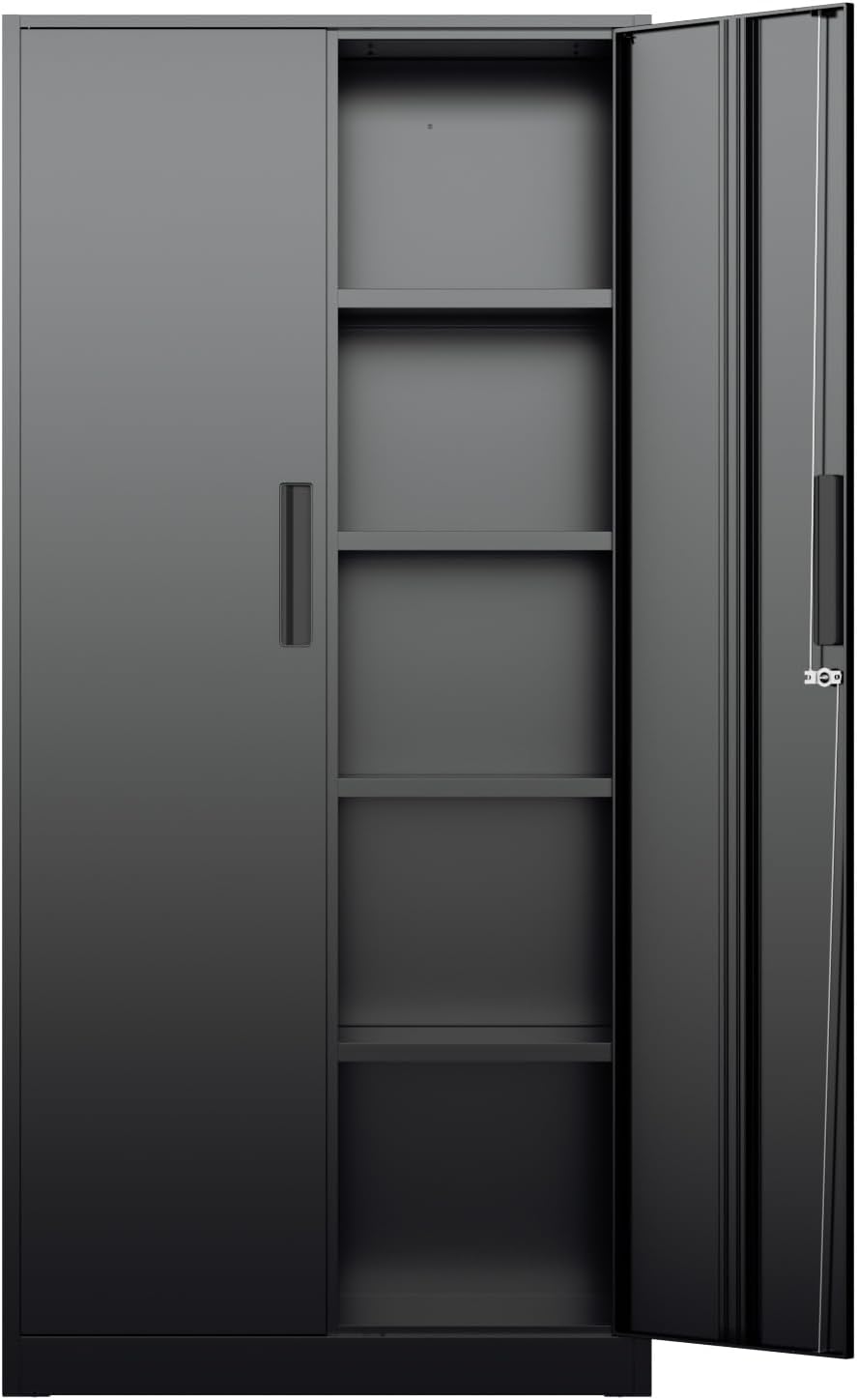 Tall Metal Storage Cabinet Org - Office Furniture Modern review and price