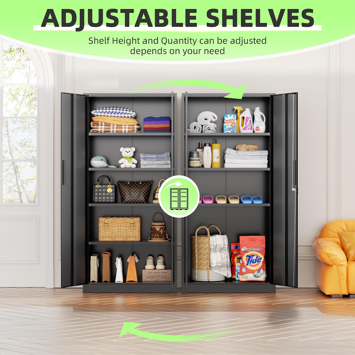 Tall Metal Storage Cabinet Org - Office Furniture Modern review and price