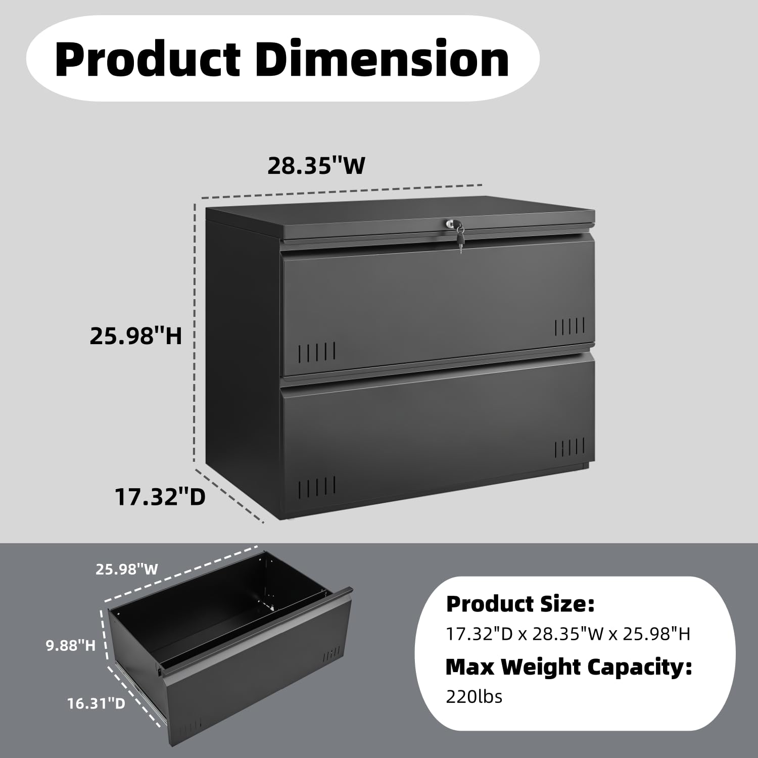 2 Drawer Lateral File Cabinet  - File Cabinet Lateral review and price
