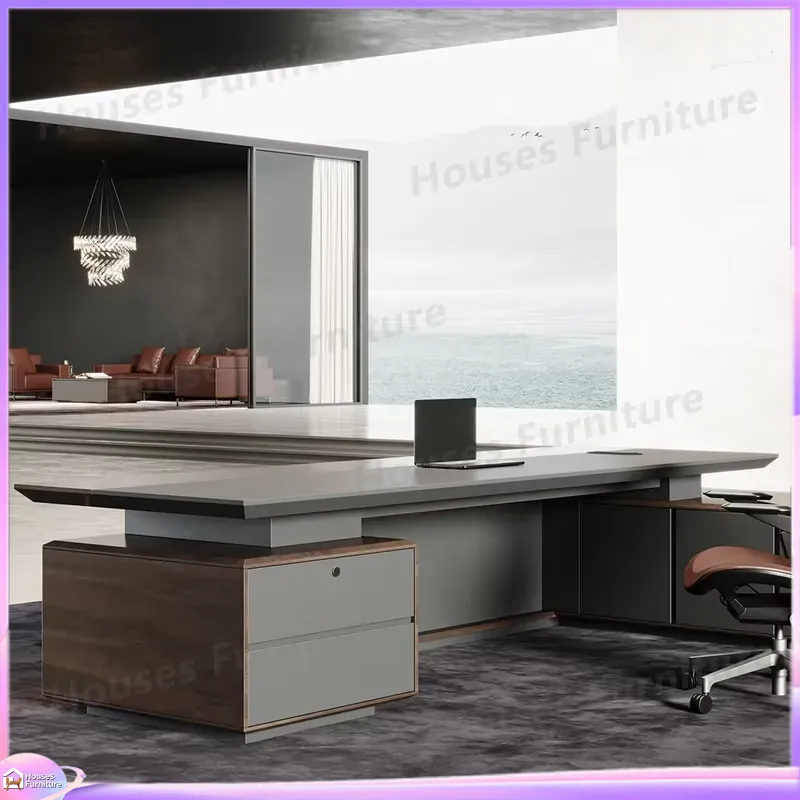 Luxury Executive Desk Solid Wo - Office Furniture Modern review and price