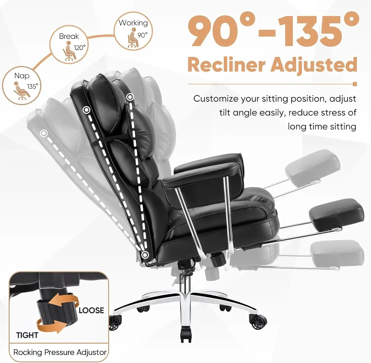 Executive Home Office Desk Cha - Office Furniture Com review and price