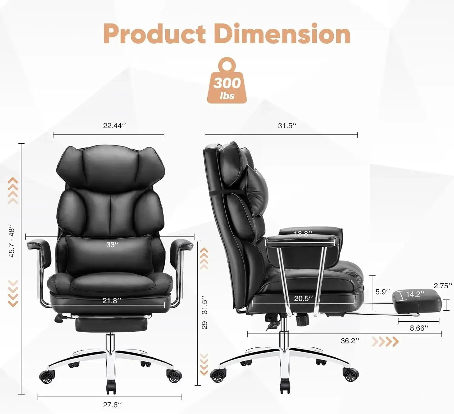 Executive Home Office Desk Cha - Office Furniture Com review and price