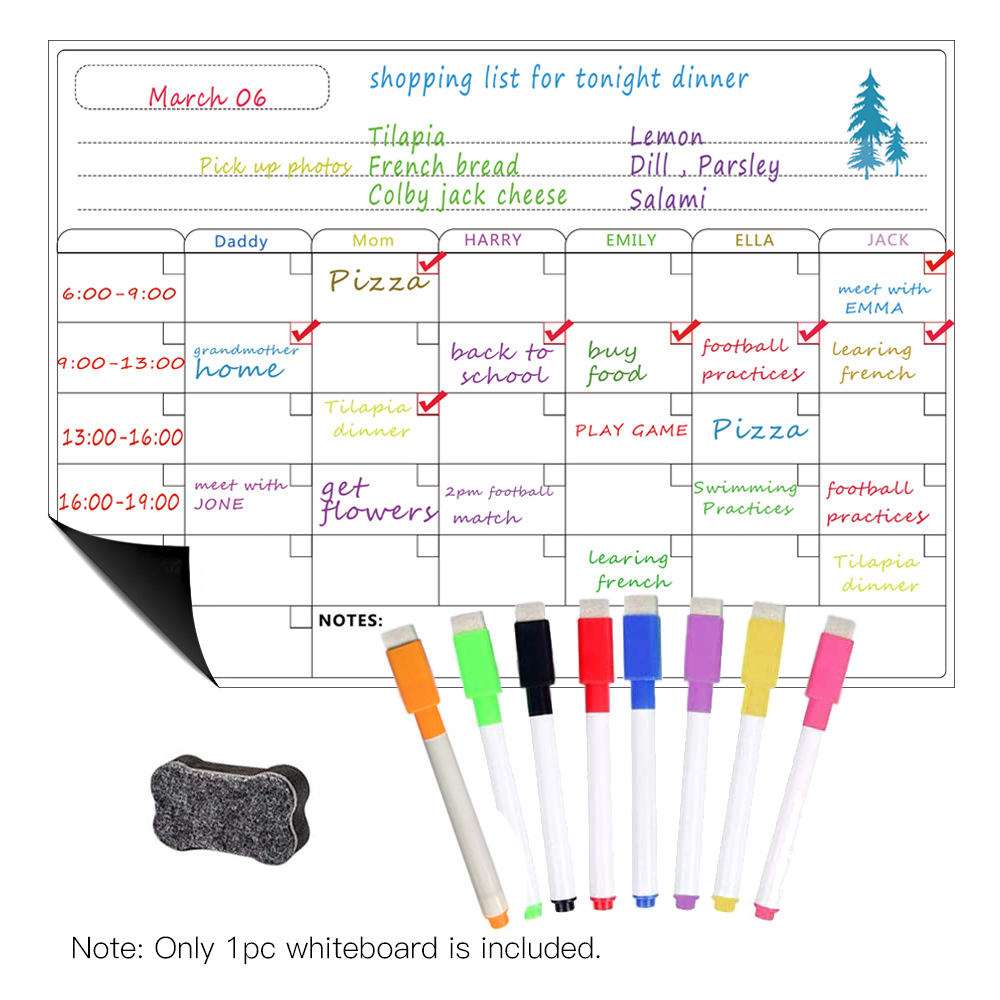 Magnetic Dry Erase Board Calen - Dry Erase Weekly review and price