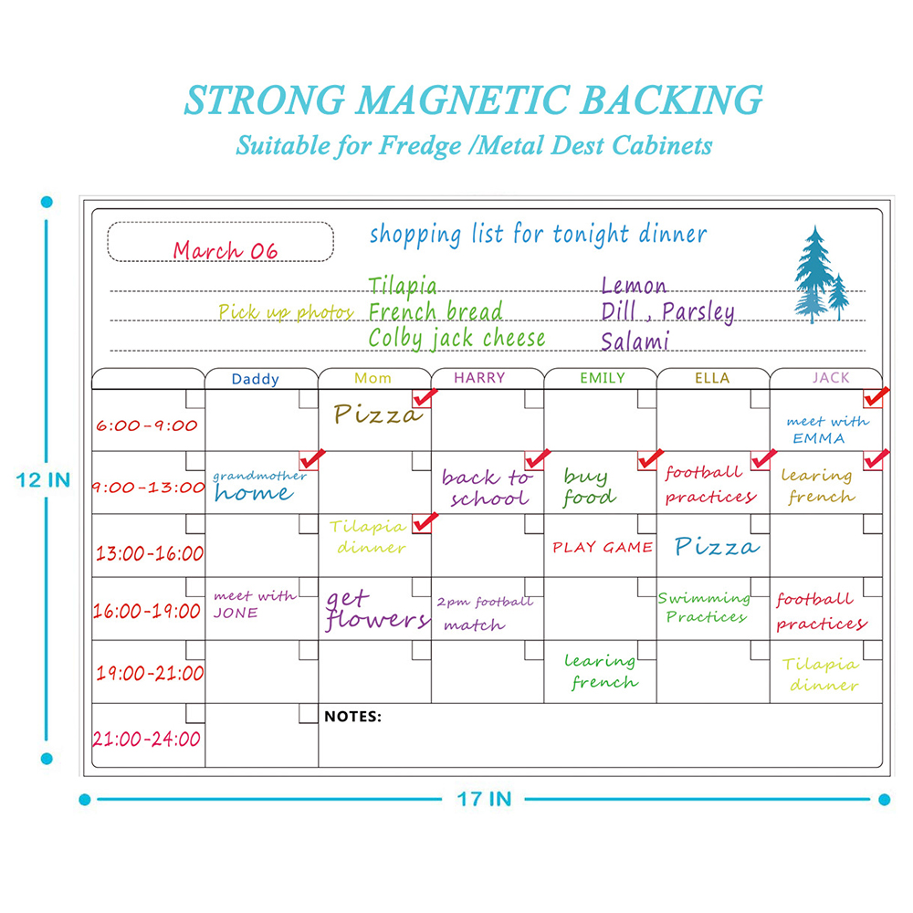 Magnetic Dry Erase Board Calen - Dry Erase Weekly review and price