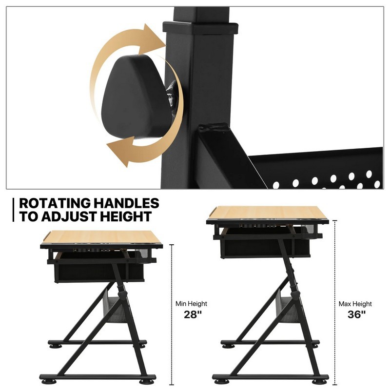 Adjustable Height Drawing Tabl - Office Furniture Brand review and price