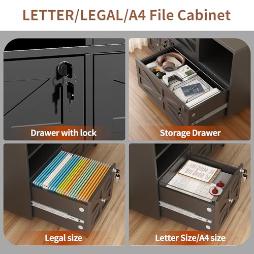 2 Drawer Farmhouse File Cabine - File Cabinet Lateral review and price