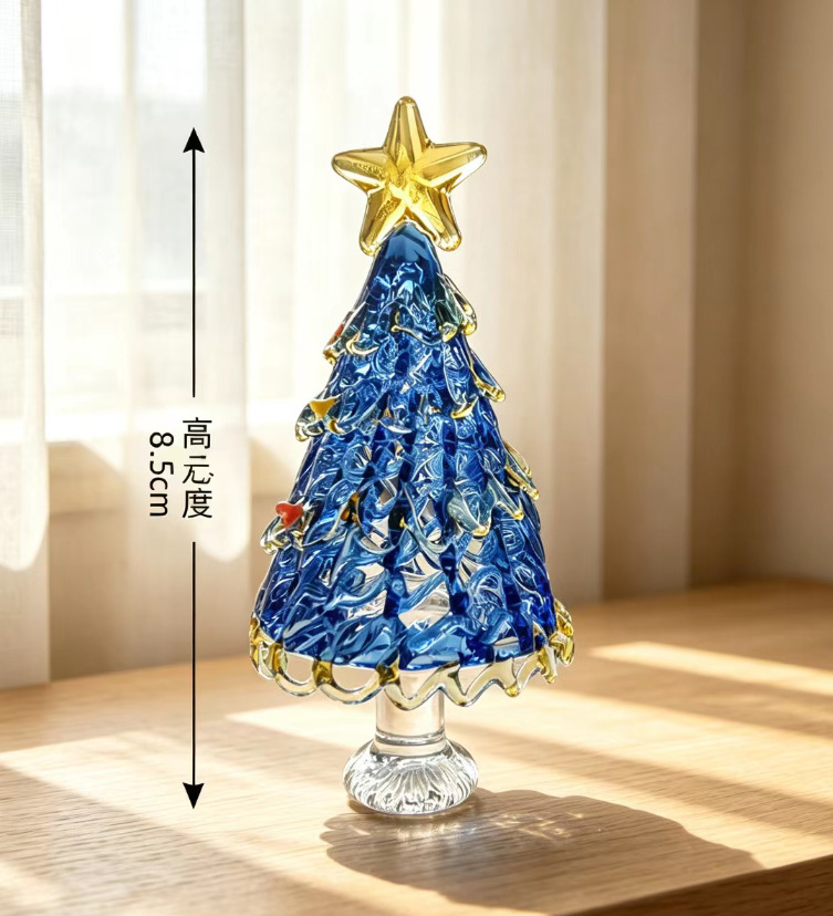 1 handmade glass Christmas tre - Office Furniture Brand review and price
