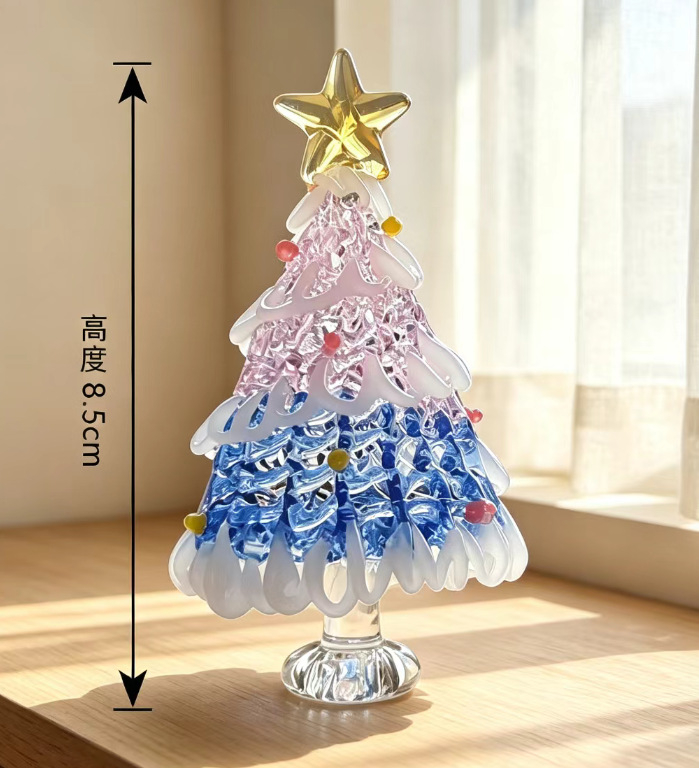 1 handmade glass Christmas tre - Office Furniture Brand review and price