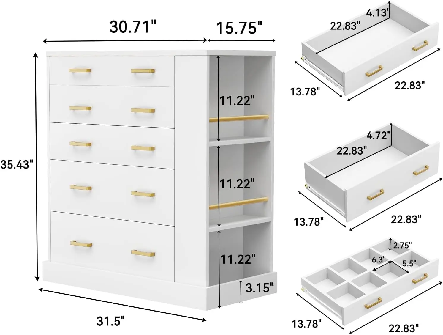 Closet Island with Open Shelve - Office Furniture Modern review and price