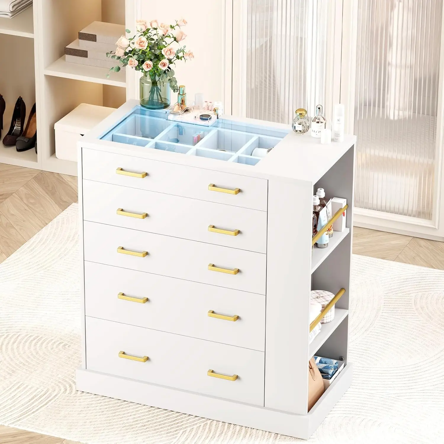 Closet Island with Open Shelve - Office Furniture Modern review and price