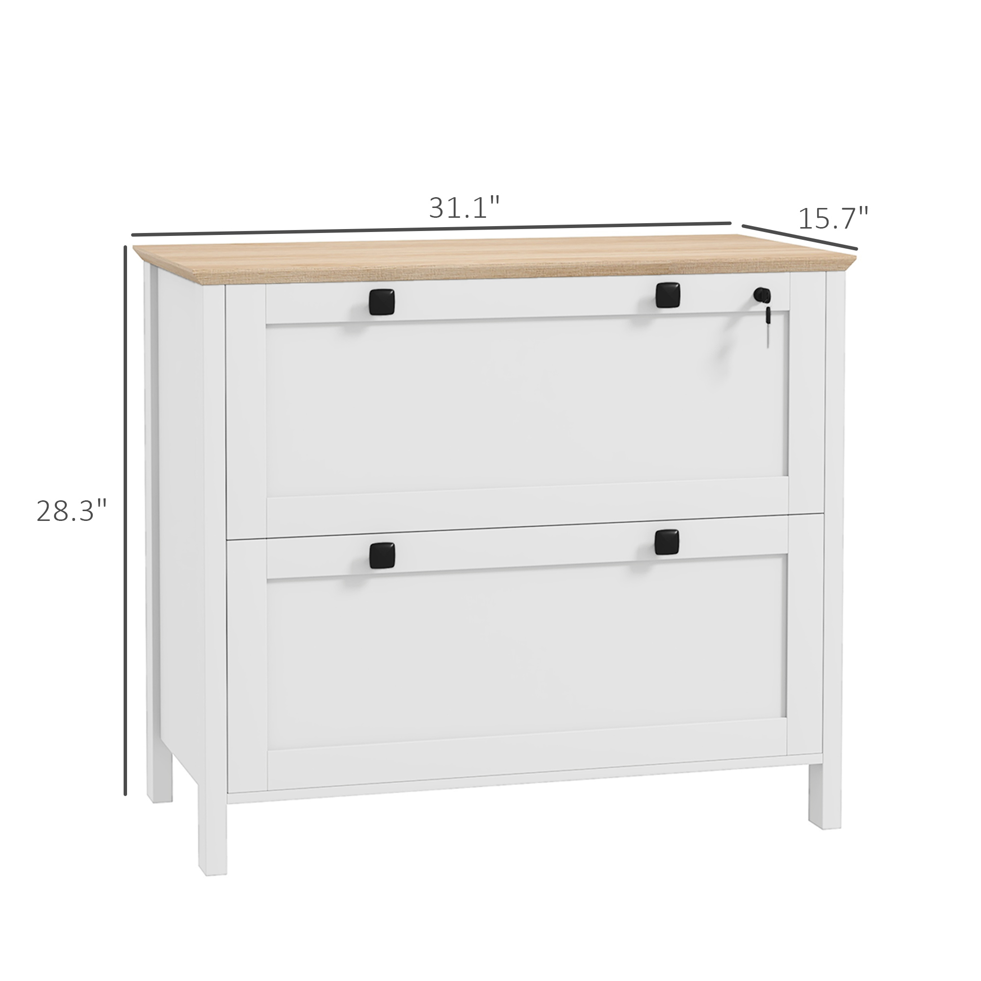 2 Drawer File Cabinet with Loc - File Cabinet Lateral review and price