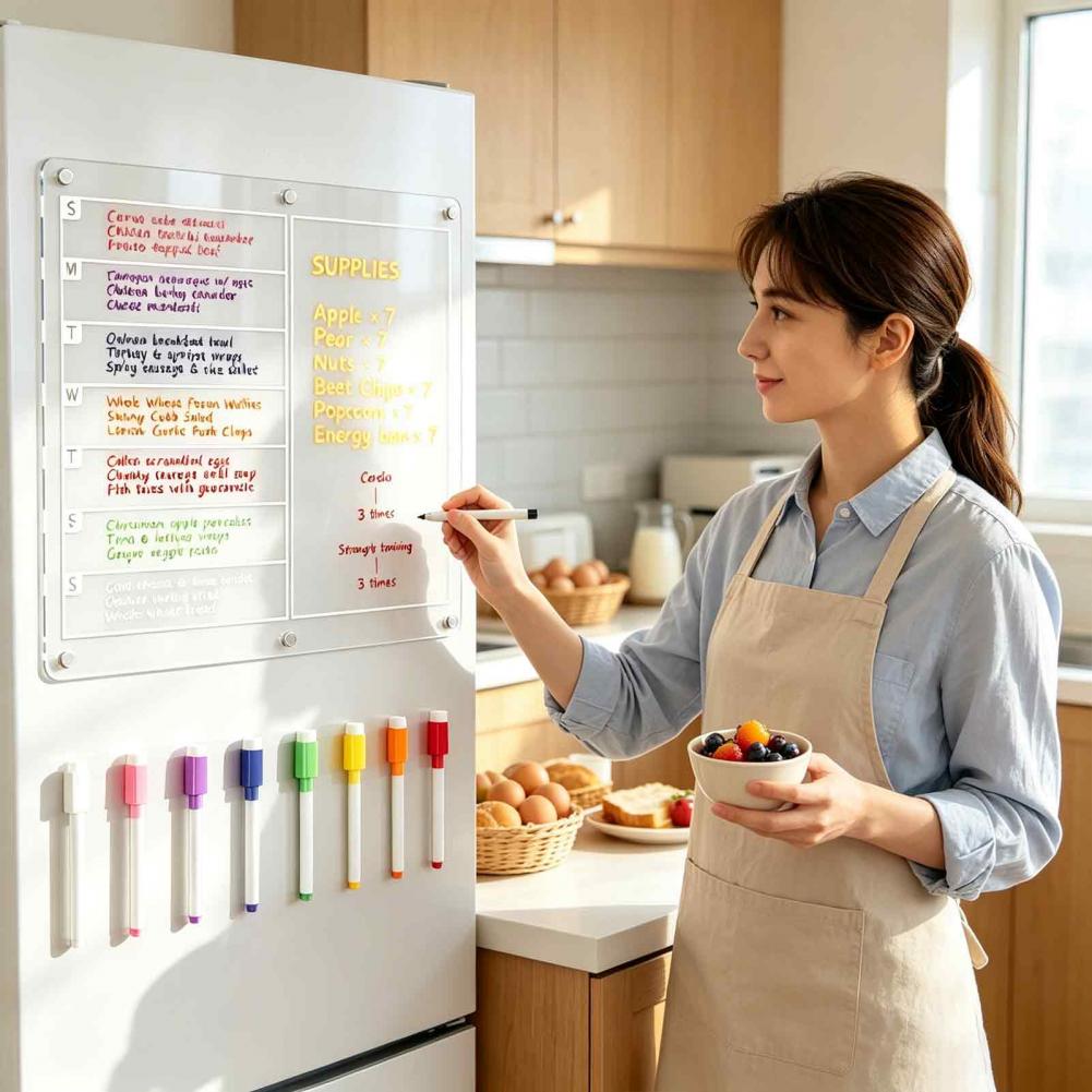 Acrylic Wall Calendar for Plan - Dry Erase Weekly review and price