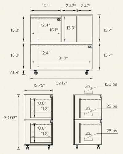 2 Drawer Mobile File Cabinet w - File Cabinet Lateral review and price
