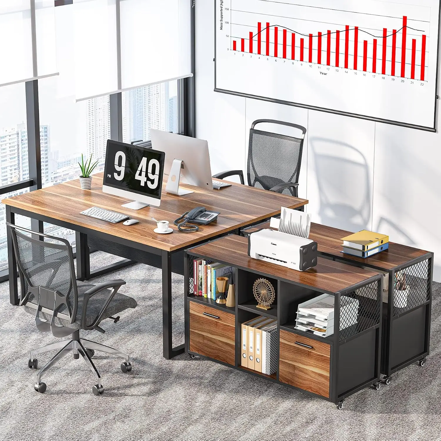 2 Drawer Wood File Cabinets, M - File Cabinet Lateral review and price