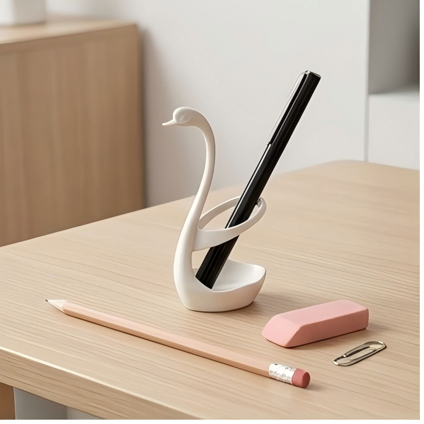 Swan Pen Holder Desk Organizer - Office Furniture Brand review and price