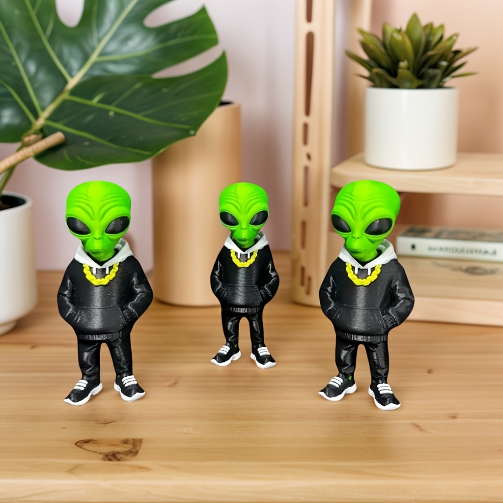 1 Piece Green Alien Figure wit - Office Furniture Brand review and price
