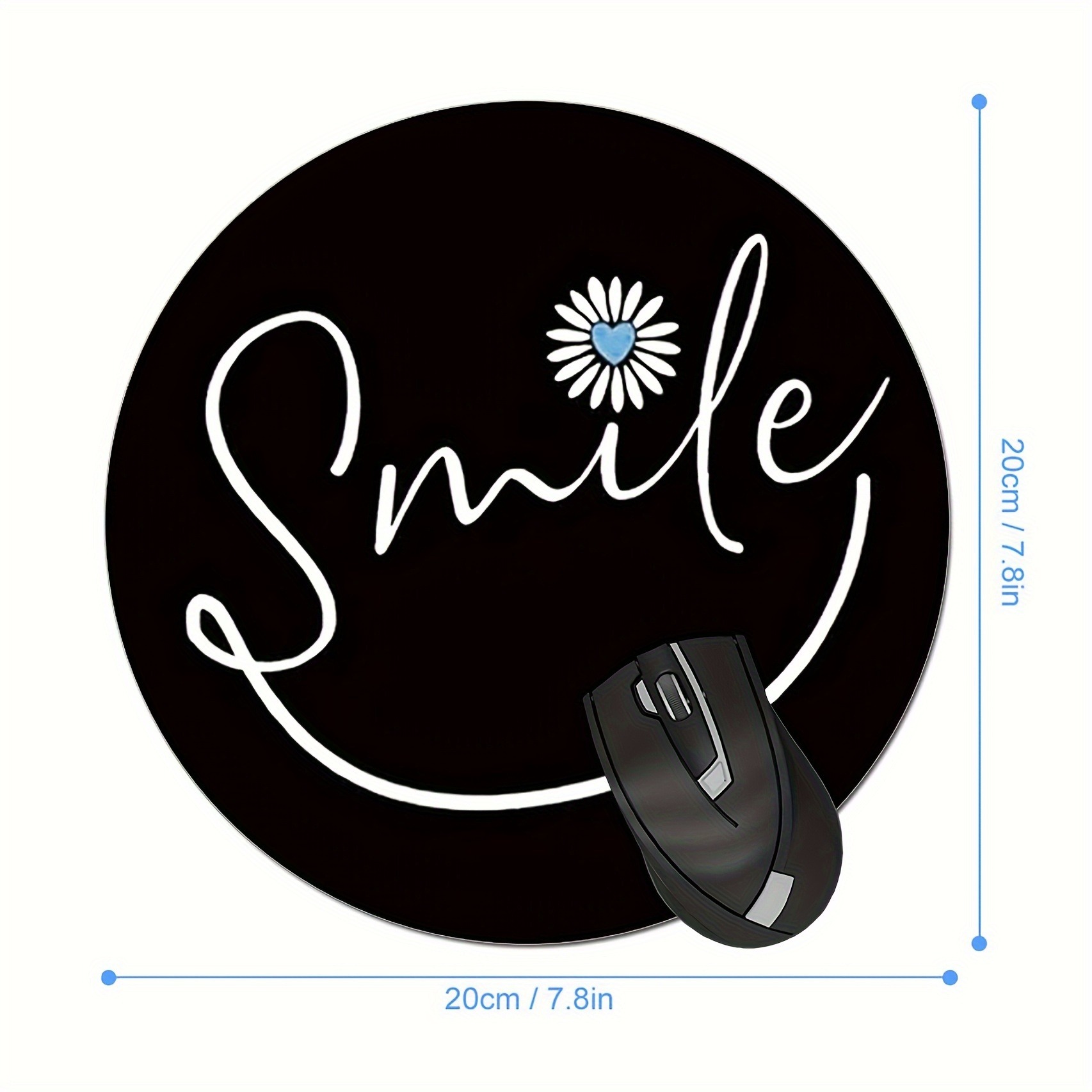 Smile pattern gaming mouse pad - Office Furniture Brand review and price